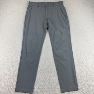 Fabletics The Only Pants‎ Mens 31x30 Slim Fit Performance Stretch Golf Gray